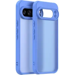 Coque arrière Phonesta AirFrost pour Google Pixel 10 Pro XL - Bleu saphir mat