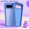 Coque arrière Phonesta AirFrost pour Google Pixel 10 Pro XL - Bleu saphir mat 8