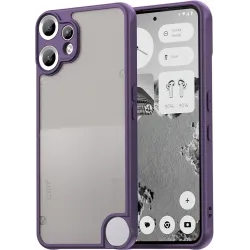 Coque arrière Phonesta AirFrost pour Nothing CMF Phone 2 Pro - Violet mat