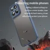 Coque arrière Phonesta AirFrost pour Motorola Moto G57 Power - Bleu mat 3