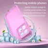 Coque arrière Phonesta AirFrost pour Motorola Moto G57 Power - Rose bonbon mat 1