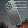 Coque arrière Phonesta AirFrost pour Motorola Moto G57 Power - Vert mat 3