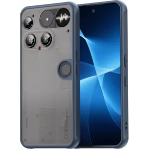 Coque arrière Phonesta AirFrost pour Nothing Phone (3) - Bleu mat