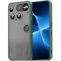 Coque arrière Phonesta AirFrost pour Nothing Phone (3) - Vert mat