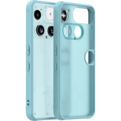 Coque arrière Phonesta AirFrost pour Nothing Phone (3) - Bleu givré mat