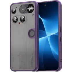 Coque arrière Phonesta AirFrost pour Nothing Phone (3) - Violet mat