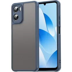 Coque arrière Phonesta AirFrost pour Motorola Moto G06/G06 Power - Bleu mat