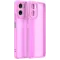 Coque arrière Phonesta AirFrost pour Motorola Moto G06/G06 Power - Rose bonbon mat
