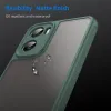 Coque arrière Phonesta AirFrost pour Motorola Moto G06/G06 Power - Vert mat 9