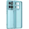 Coque arrière Phonesta AirFrost pour Motorola Edge 60 / Edge 60 Fusion - Bleu givré mat 0
