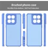 Coque arrière Phonesta AirFrost pour Motorola Edge 60 / Edge 60 Fusion - Bleu saphir mat 1