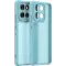 Coque arrière Phonesta AirFrost pour Motorola Moto G86/G86 Power - Bleu givré mat