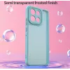 Coque arrière Phonesta AirFrost pour Motorola Moto G86/G86 Power - Bleu givré mat 4