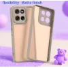Coque arrière Phonesta AirFrost pour Motorola Moto G86/G86 Power - Beige sable mat 8