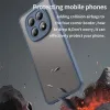 Coque arrière Phonesta AirFrost pour Xiaomi Redmi Note 15 4G/5G / Xiaomi Poco M8 - Bleu mat 3