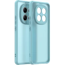 Coque arrière Phonesta AirFrost pour Xiaomi Redmi Note 15 4G/5G / Xiaomi Poco M8 - Bleu givré mat
