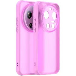 Coque arrière Phonesta AirFrost pour Xiaomi 17 Ultra - Rose bonbon mat