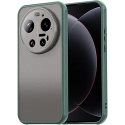 Coque arrière Phonesta AirFrost pour Xiaomi 17 Ultra - Vert mat