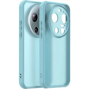 Coque arrière Phonesta AirFrost pour Xiaomi 17 Ultra - Bleu givré mat