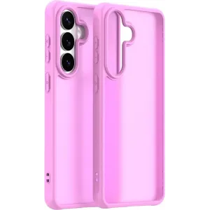 Coque arrière Phonesta AirFrost pour Samsung Galaxy S26 - Rose bonbon mat