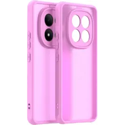 Coque arrière Phonesta AirFrost pour Xiaomi Redmi Note 15 Pro 4G - Rose bonbon mat
