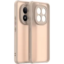 Coque arrière Phonesta AirFrost pour Xiaomi Redmi Note 15 Pro 5G - Beige sable mat