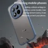 Coque arrière Phonesta AirFrost pour Xiaomi Redmi Note 15 Pro Plus / Xiaomi Poco M8 Pro - Bleu mat 5