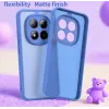 Coque arrière Phonesta AirFrost pour Xiaomi Redmi Note 15 Pro Plus / Xiaomi Poco M8 Pro - Bleu saphir mat 8