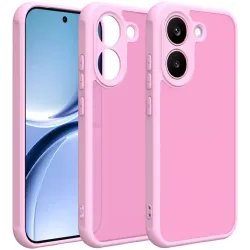 Coque arrière Phonesta AirFrost pour Xiaomi Poco X8 Pro - Rose bonbon mat