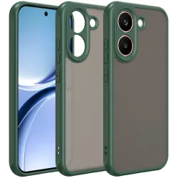Coque arrière Phonesta AirFrost pour Xiaomi Poco X8 Pro - Vert mat