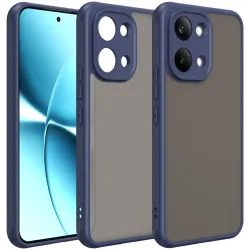 Coque arrière Phonesta AirFrost pour Xiaomi Poco X8 Pro Max - Bleu mat