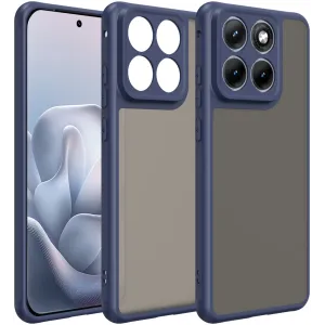 Coque arrière Phonesta AirFrost pour Motorola Edge 70 Fusion - Bleu mat