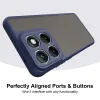 Coque arrière Phonesta AirFrost pour Motorola Edge 70 Fusion - Bleu mat 4