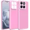 Coque arrière Phonesta AirFrost pour Motorola Edge 70 Fusion - Rose bonbon mat