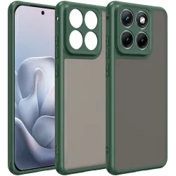 Coque arrière Phonesta AirFrost pour Motorola Edge 70 Fusion - Vert mat