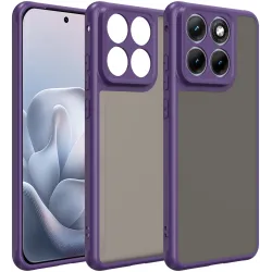 Coque arrière Phonesta AirFrost pour Motorola Edge 70 Fusion - Violet mat