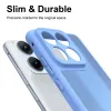 Coque arrière Phonesta AirFrost pour Motorola Edge 70 Fusion - Bleu saphir mat 5