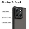 Coque arrière Phonesta AirFrost pour Motorola Edge 70 Fusion - Noir mat 6