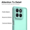 Coque arrière Phonesta AirFrost pour Motorola Moto G47/G37/G37 Power - Bleu givré mat 6