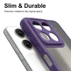 Coque arrière Phonesta AirFrost pour Motorola Moto G47/G37/G37 Power - Violet mat 5