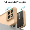 Coque arrière Phonesta AirFrost pour Motorola Moto G47/G37/G37 Power - Beige sable mat 2