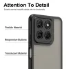 Coque arrière Phonesta AirFrost pour Motorola Moto G47/G37/G37 Power - Noir mat 6