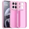 Coque arrière Phonesta AirFrost pour Motorola Moto G87/G77/G76 - Rose bonbon mat