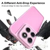 Coque arrière Phonesta AirFrost pour Motorola Moto G87/G77/G76 - Rose bonbon mat 3