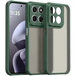 Coque arrière Phonesta AirFrost pour Motorola Moto G87/G77/G76 - Vert mat