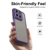 Coque arrière Phonesta AirFrost pour Motorola Moto G87/G77/G76 - Violet mat 1
