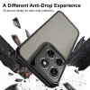 Coque arrière Phonesta AirFrost pour Motorola Moto G87/G77/G76 - Noir mat 3