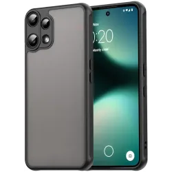 Coque arrière Phonesta AirFrost pour Nothing Phone (3a) Lite - Noir mat