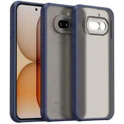 Coque arrière Phonesta AirFrost pour Nothing Phone (4a) - Bleu mat