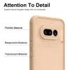 Coque arrière Phonesta AirFrost pour Nothing Phone (4a) - Beige sable mat 6